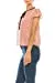 Women's Ruffled Bow Tie Polka Dot Chiffon Shirt Top blouse